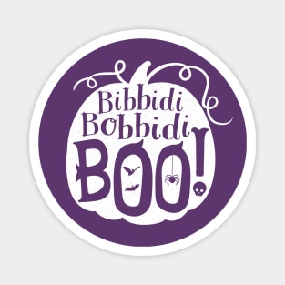 Bibbidi Bobbidi BOO (White) Magnet